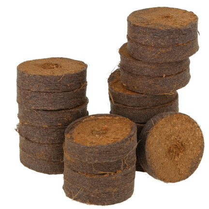 EDA3272 Kokosnussscheiben Keimungsmedium 37mm 20Stk