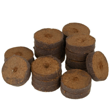 EDA3272 Kokosnussscheiben Keimungsmedium 37mm 20Stk