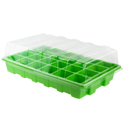 TG67367 MINI GEWÄCHSHAUS GERMINATOR SETZLING PROPAGATOR 24 FÄCHER