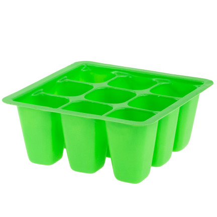 EDA8525 MINI GLASWÄCHSELINSPECTOR 9 Fächer 3,5x3,5cm