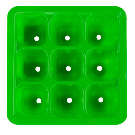 EDA8525 MINI GLASWÄCHSELINSPECTOR 9 Fächer 3,5x3,5cm