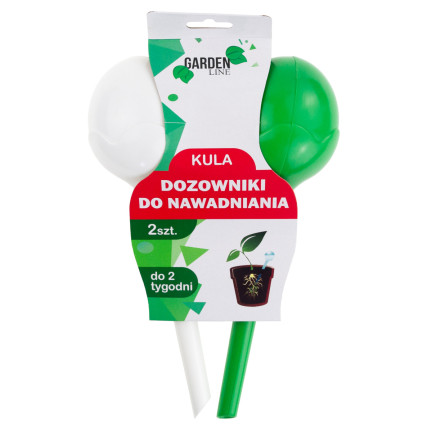 EDA8563-NEUE BEWÄSSERUNG KUGELN BLUME PFLANZE ZINKEN SPENDER IRRIGATOR 2PCS. KUGEL