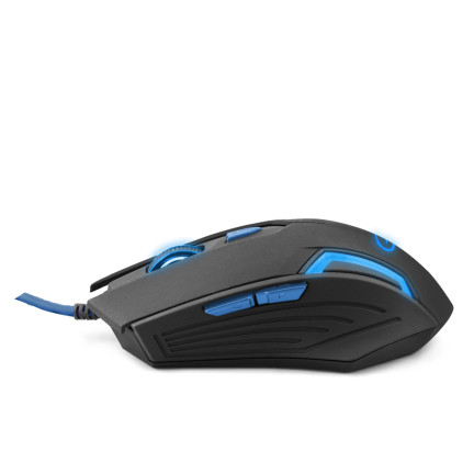 EGM205B GAMING KABELGEBUNDENE MAUS 6D OPT. USB MX205 FIGHTER BLAU