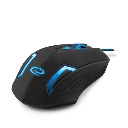EGM205B GAMING KABELGEBUNDENE MAUS 6D OPT. USB MX205 FIGHTER BLAU