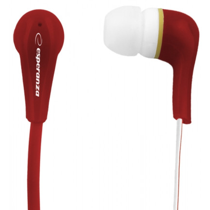 EH146R ESPERANZA LOLLIPOP IN-EAR KOPFHÖRER ROT