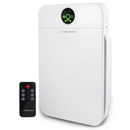 EHP002 EFFIZIENTER LUFTREINIGER IONISATOR HEPA FERNBEDIENUNG