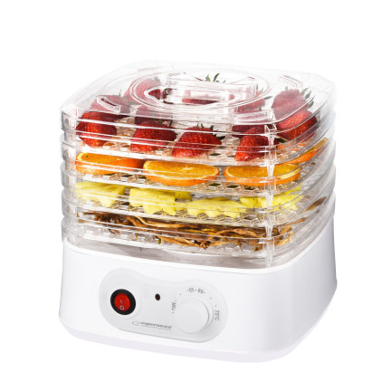 EKD004 LEISTUNGSSTARKER 250W PILZ OBST GEMÜSE KRÄUTERTROCKNER