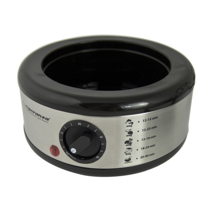 EKG009 DAMPFER 3 STUFEN STARKE BEHÄLTER 400 W 7,5 l 37 cm