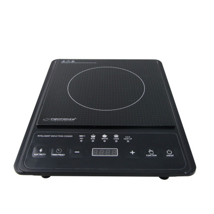 EKH011 INDUKTIONSKOCHFELD ELEKTROHERD 2000W TIMER LCD TIMER 5 MODI
