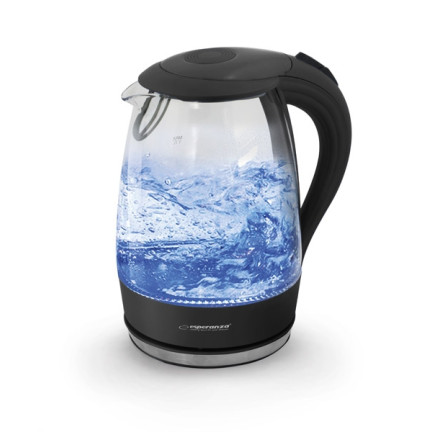 EKK011K ELEKTRISCHER WASSERKOCHER GLAS SALTO ENGEL 1,7 L SCHWARZ