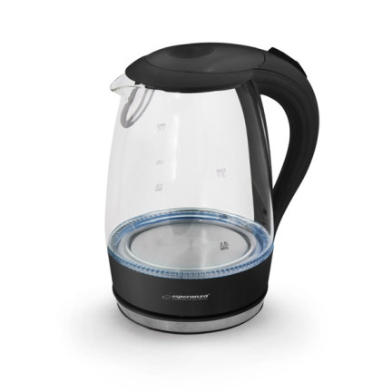 EKK011K ELEKTRISCHER WASSERKOCHER GLAS SALTO ENGEL 1,7 L SCHWARZ