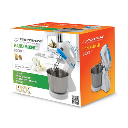 EKM019W MIXER MIT BISCOTTI-SCHÜSSEL