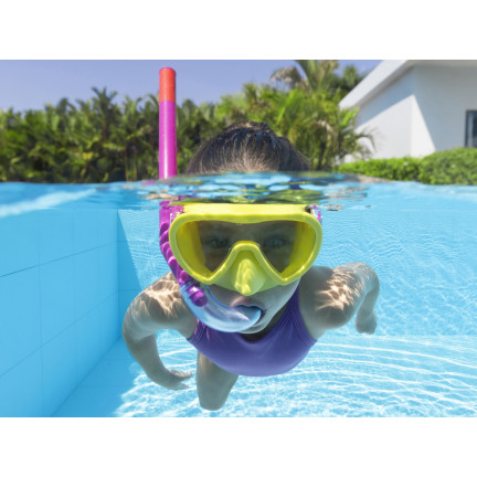 Tauchset für Kinder, Tauchbrille, Maske und Schnorchel, ab 3 Jahren, Bestway 24036