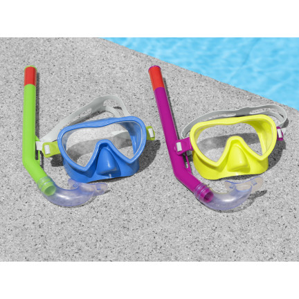 Tauchset für Kinder, Tauchbrille, Maske und Schnorchel, ab 3 Jahren, Bestway 24036