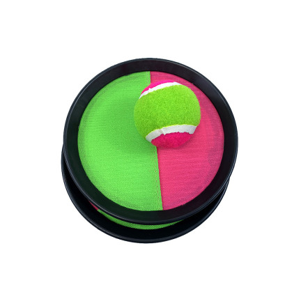 TG71643 KLETTVERSCHLUSS FANGEN BALL STÖCKE UND BALL WERFEN UND FANGEN ARCADE-SPIEL