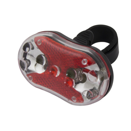 EOT010 Fahrrad-Rücklicht mit 9 leistungsstarken LEDs und Seginus-Clip