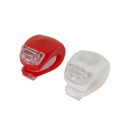 EOT011 LED FAHRRADLICHT VORNE UND HINTEN SILIKON ALYA