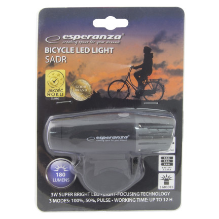 EOT017 LED-VORDERRAD-LAMPE 180 Lumen 3 MODEN SADR