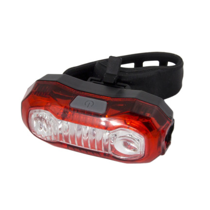 EOT021 USB REAR-BIKE LED-LAMPE 120 Lumen 5 Modi POLARIS