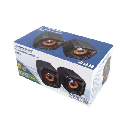 EP142 ESPERANZA LAUTSPRECHER 2.0 USB TIMBA