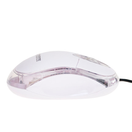 ES100B CAMILLE OPTISCHE MAUS WEISS VERKABELT
