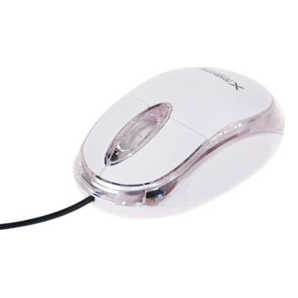 ES100B CAMILLE OPTISCHE MAUS WEISS VERKABELT