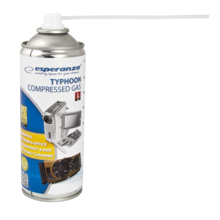 ES23 DRUCKLUFT MIT RÖHREN 400ml REINIGUNGSSPRAY ESPERANZA