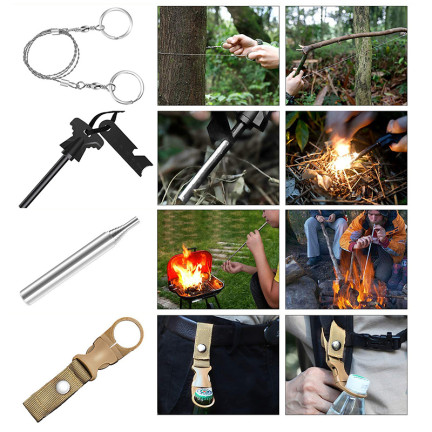 F48B TOURISTISCHES UNENTBEHRLICHES KIT 12 TEILE