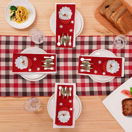 TG61468 BESTECKKOFFER WEIHNACHTEN TISCHDEKORATION VORABEND
