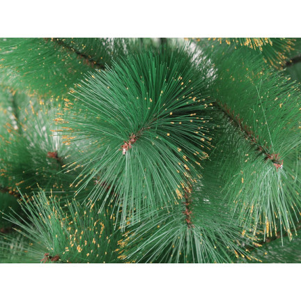 20025 KÜNSTLICHER WEIHNACHTSBAUM KIEFER GOLD MIT KRISTALLEN
