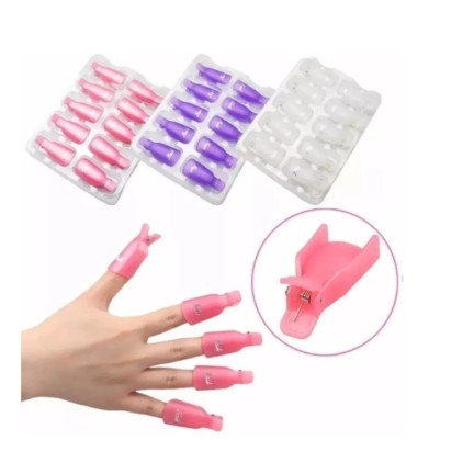 NN75 Acrylgel HYBRID REMOVAL CLIPS 10 Stück