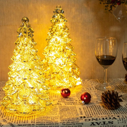 TG51099 LEUCHTENDE LED WEIHNACHTSBAUM ELEGANT DEKORATIVE WEIHNACHTSFIGUR GESCHENK