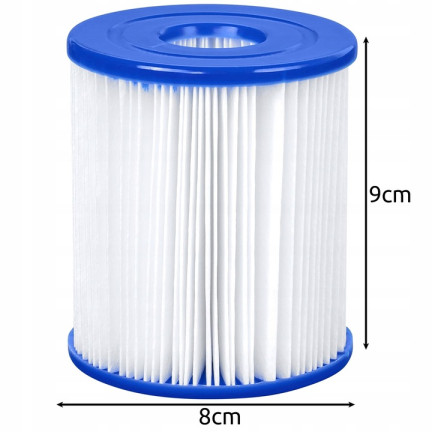 58093 Filter 2x Bestway Typ I Schwimmbadpumpenfilter 58093