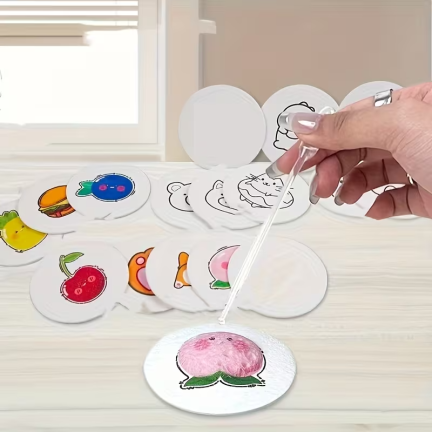 Kreatives Malset, Baumwollblätter, Malvorlagen, 10 Stück