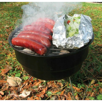 TG71416 TOURIST GRILL FALTBAR RUND HOLZKOHLE TRAGBAR MINI GRILL