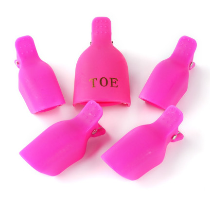 TG56481 FUSS ACRYL GEL HYBRID ENTFERNUNG CLIPS 5PCS. KLEMMEN