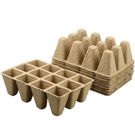 201279 Töpfe für Setzlinge Tablett x10 120pcs