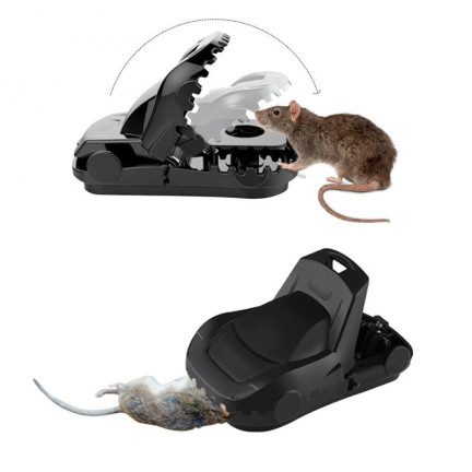 TG56442 GROSSE MAUS PFOTEN RATTE SCHÄDLINGSFALLE WIEDERVERWENDBARE FALLE STARK
