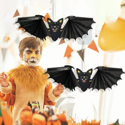 TG44483 FLEDERMAUS HALLOWEEN DEKORATION HÄNGEND GROSS