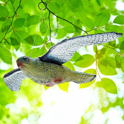 TG60615 FALKE VOGEL ABSCHRECKUNG TAUBE FALKE IM FLUG KÜNSTLICH REALISTISCH