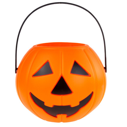HL33 EIMER KÜRBIS SÜSSIGKEITEN BEHÄLTER GROSS HALLOWEEN SÜSSIGKEITEN