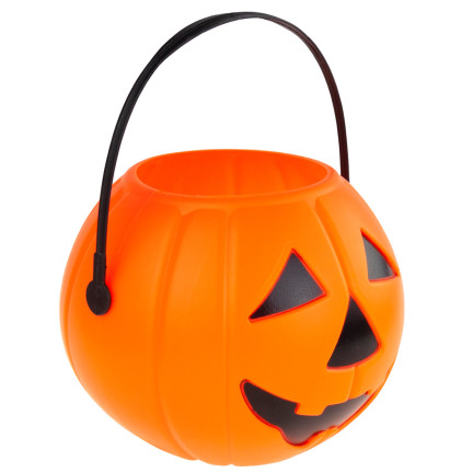 HL33 EIMER KÜRBIS SÜSSIGKEITEN BEHÄLTER GROSS HALLOWEEN SÜSSIGKEITEN