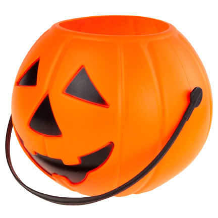 HL33 EIMER KÜRBIS SÜSSIGKEITEN BEHÄLTER GROSS HALLOWEEN SÜSSIGKEITEN