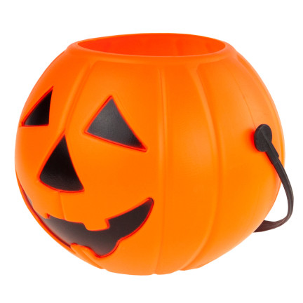 HL33 EIMER KÜRBIS SÜSSIGKEITEN BEHÄLTER GROSS HALLOWEEN SÜSSIGKEITEN