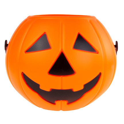 HL33 EIMER KÜRBIS SÜSSIGKEITEN BEHÄLTER GROSS HALLOWEEN SÜSSIGKEITEN