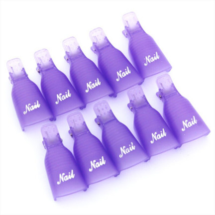 NN75 Acrylgel HYBRID REMOVAL CLIPS 10 Stück