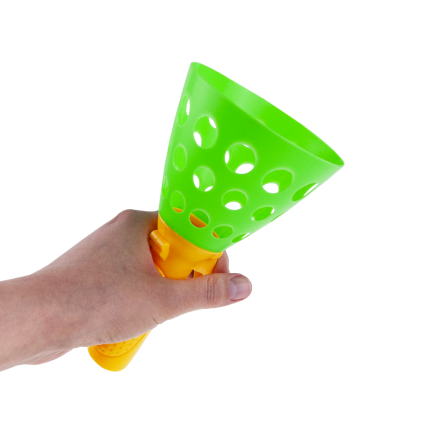 IM007 GESCHICKLICHKEITSSPIEL BALL LAUNCHER BALL FANG BALL FÜR KINDER SPIELE
