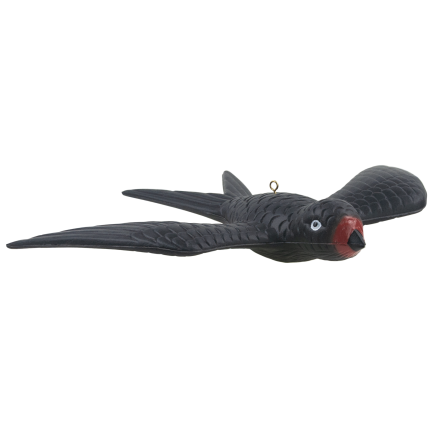 IM033 Schwalbe im Flug – dekorativer Vogelschreck für Balkon, Terrasse und Garten