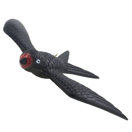 IM033 Schwalbe im Flug – dekorativer Vogelschreck für Balkon, Terrasse und Garten