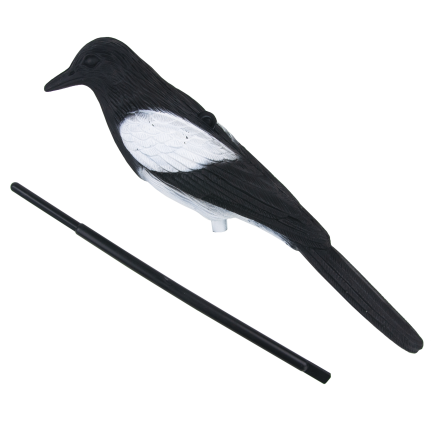 IM035 Elster – Vogelabwehr, Dekoration für Balkon, Terrasse und Garten 